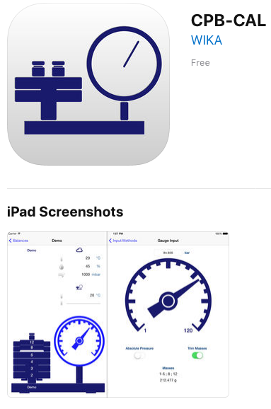 Deadweight CPB-CAL App